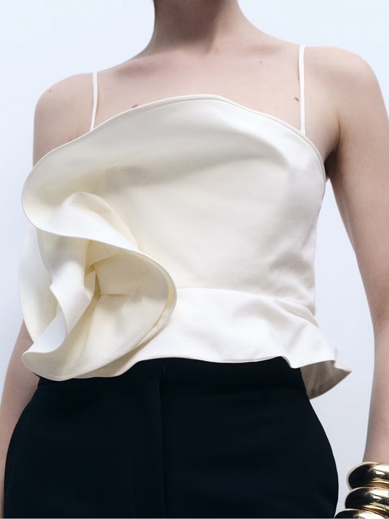Mango Tops - Mango Ruffled Top